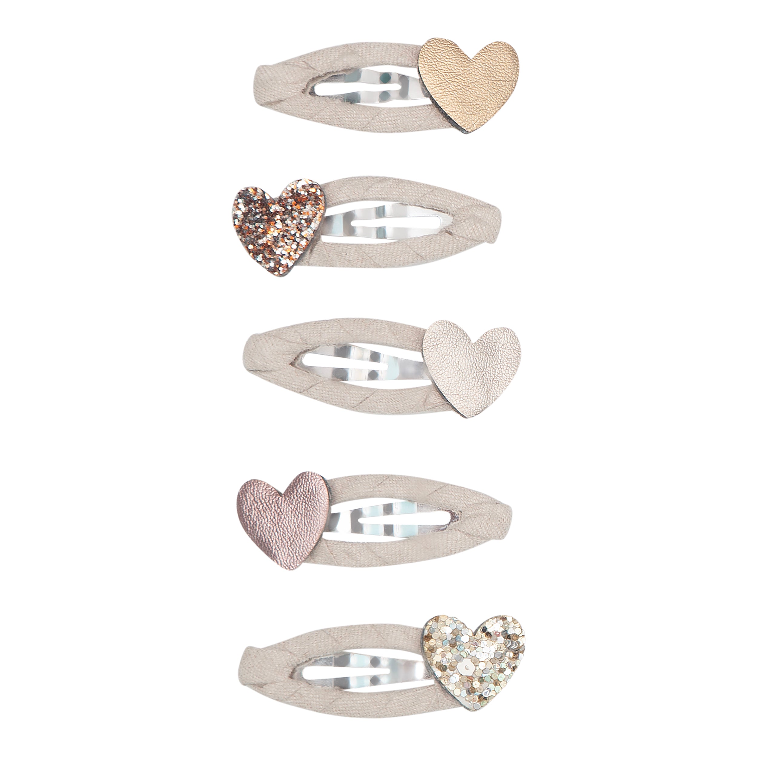 Mimi & Lula Teeny Heart Clips Set (By The Seaside)