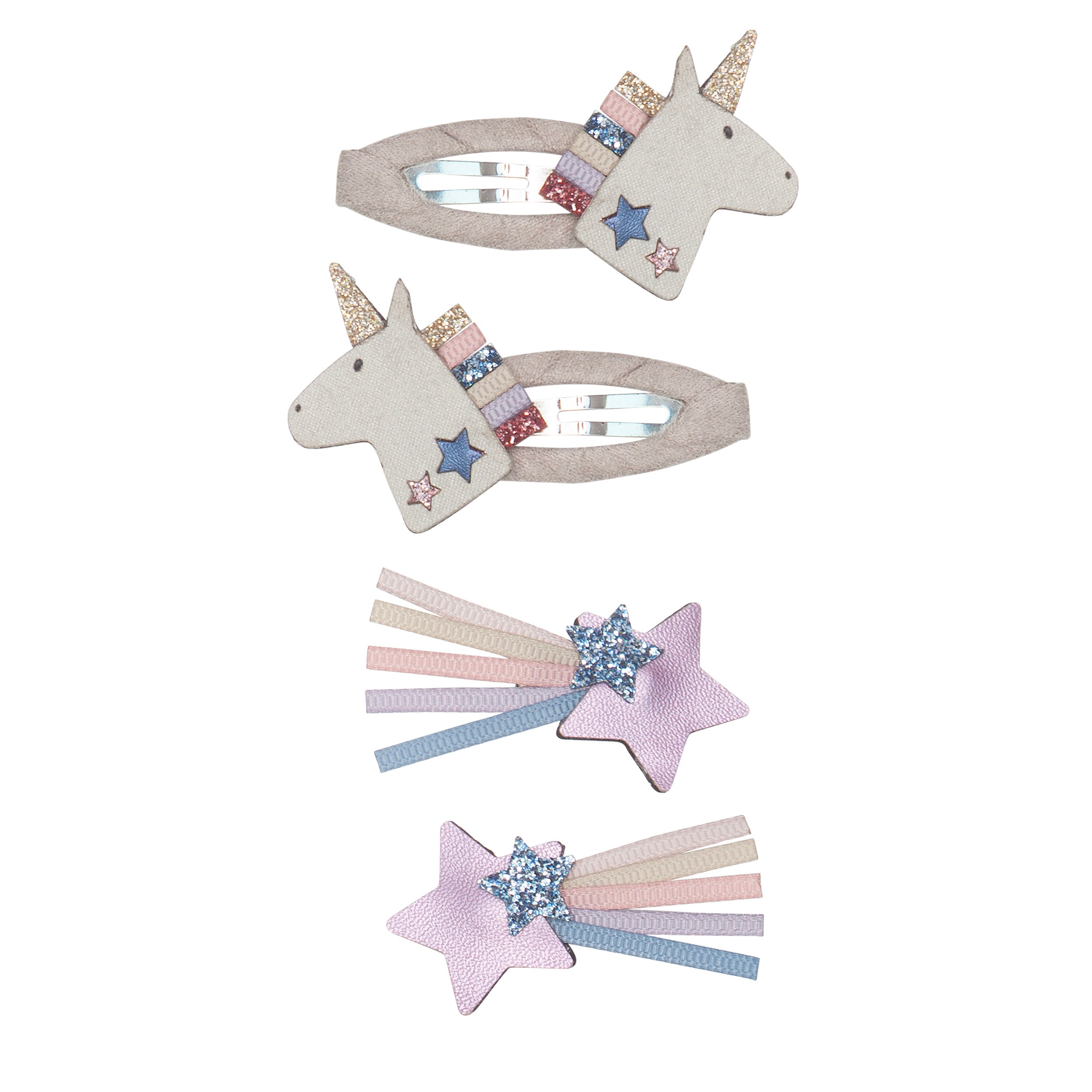 Mimi & Lula Unicorn Clic Clac Clips Set (Space Unicorn)