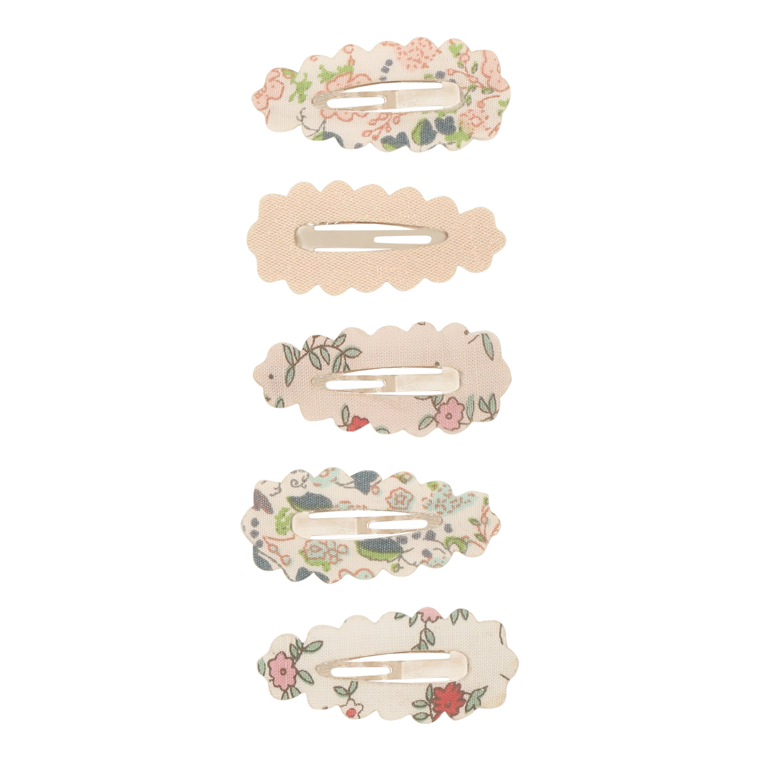 Mimi & Lula Scalloped Floral Clips (Multi)