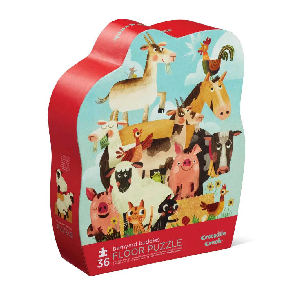 Croc Creek 36 Pce Floor Puzzle (Barnyard Buddies)