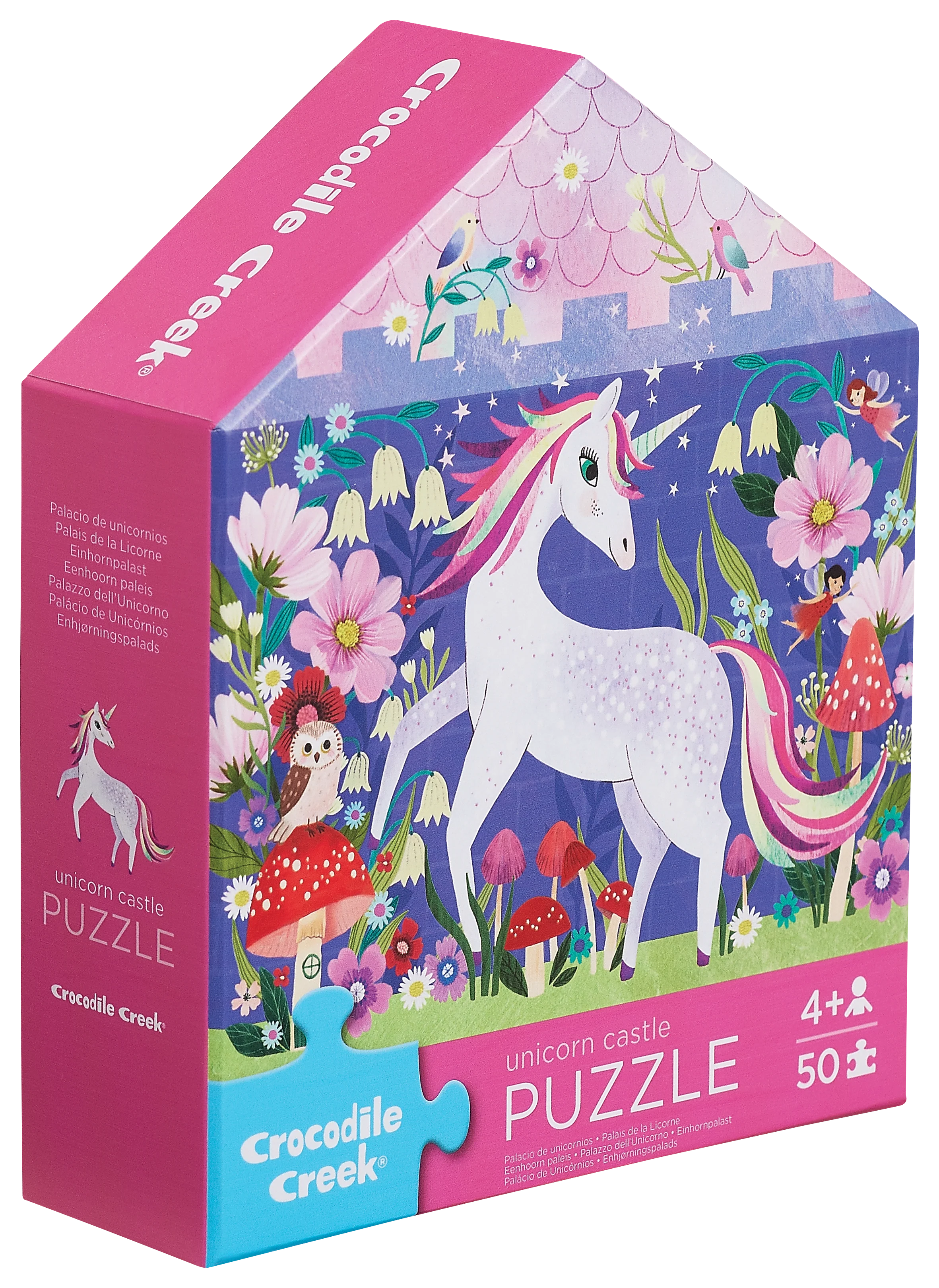Crocodile Creek 50 Pce Puzzle (Unicorn Castle)