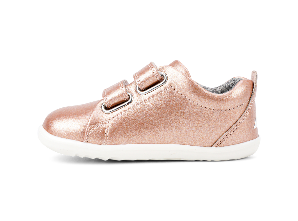 Bobux Step Up Grass Court Trainer (Rose Gold)