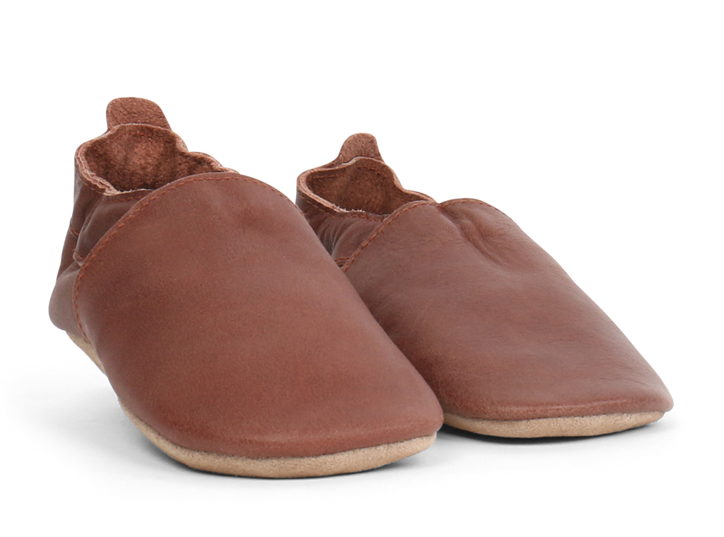 Bobux Soft Sole Simple Shoe (Toffee)