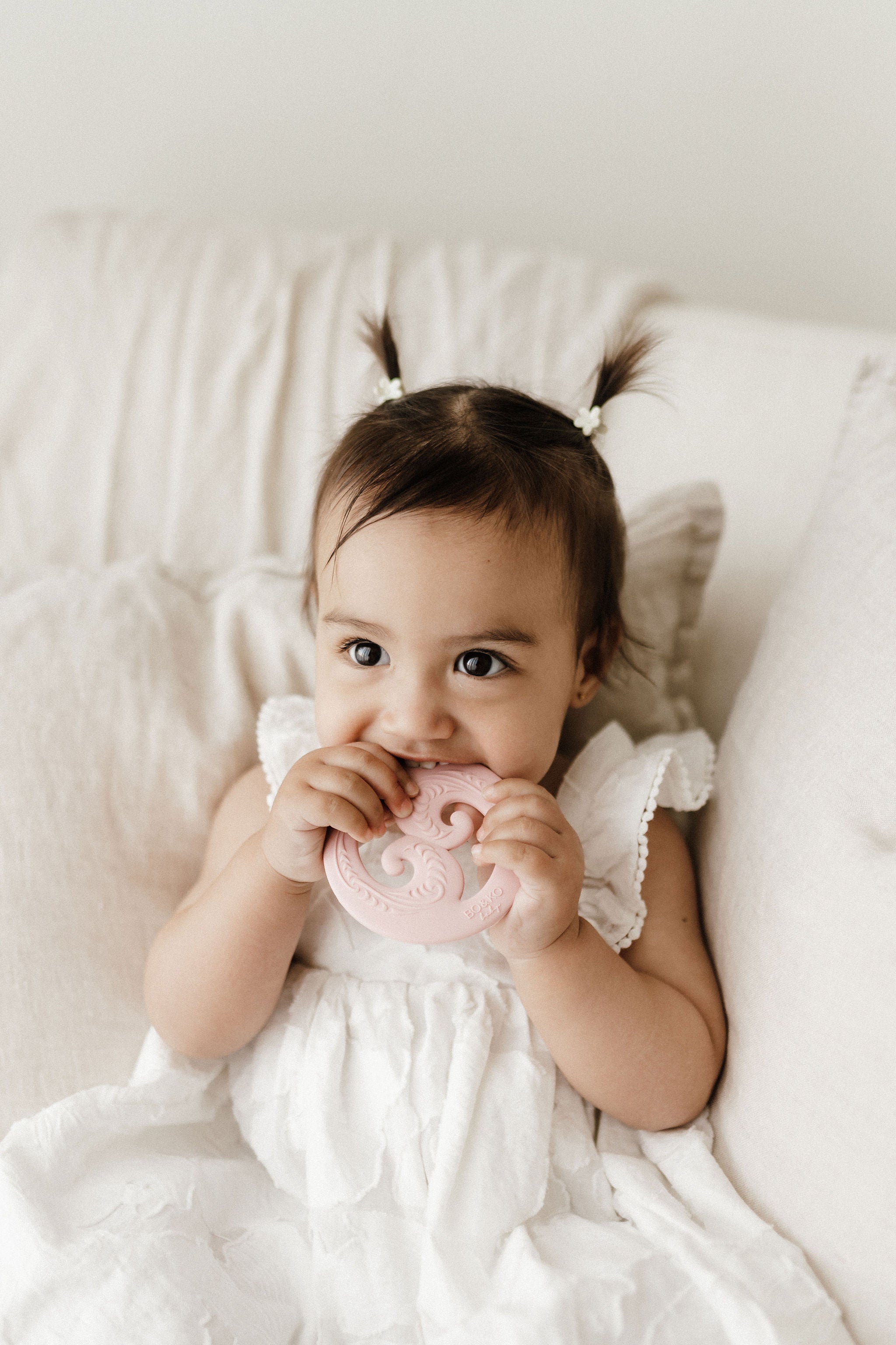 Bo & Ko Baby Koru Teether (Posey)