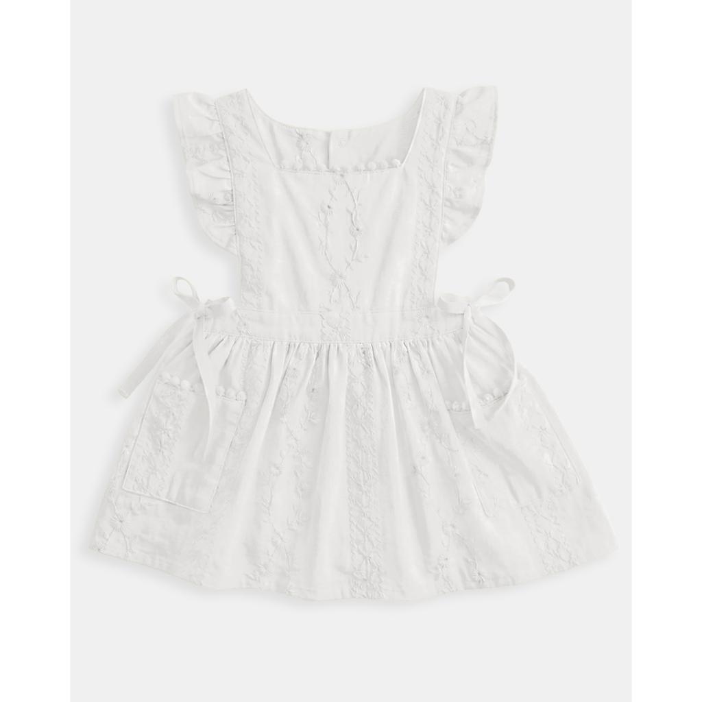 Toshi Baby Pinafore Florence (Vanilla)