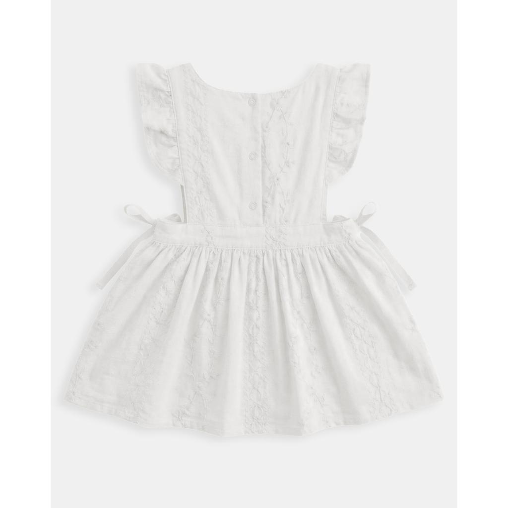 Toshi Baby Pinafore Florence (Vanilla)