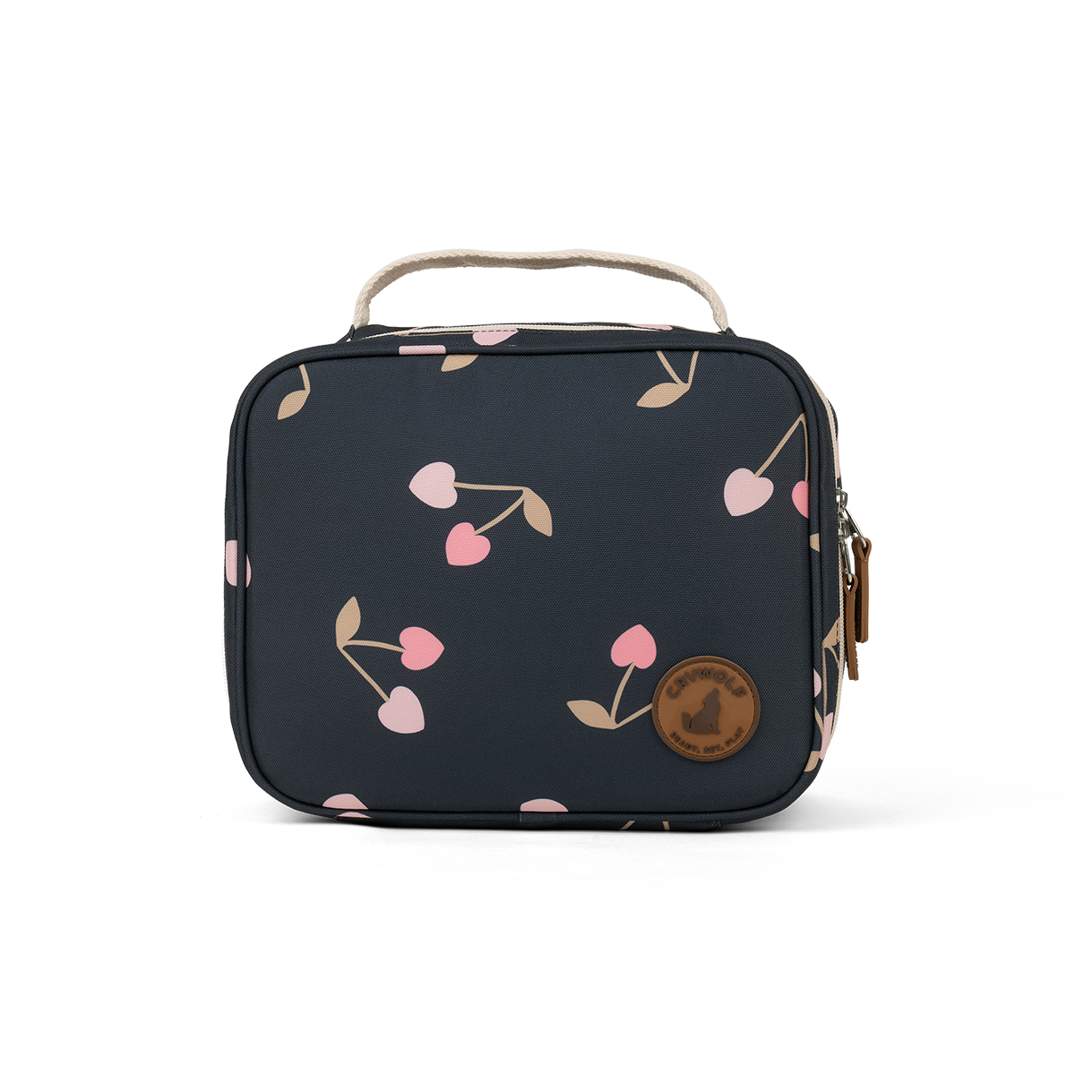 Crywolf Everyday Lunch Bag (Cherry Hearts)