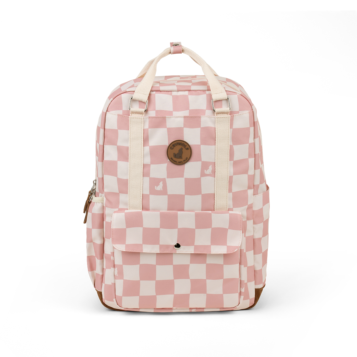 Crywolf Knapsack (Pink Check)