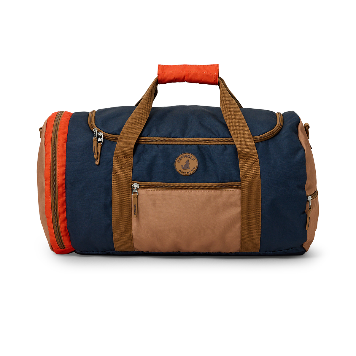 Crywolf Packable Duffel Bag (Ash Colourblock)