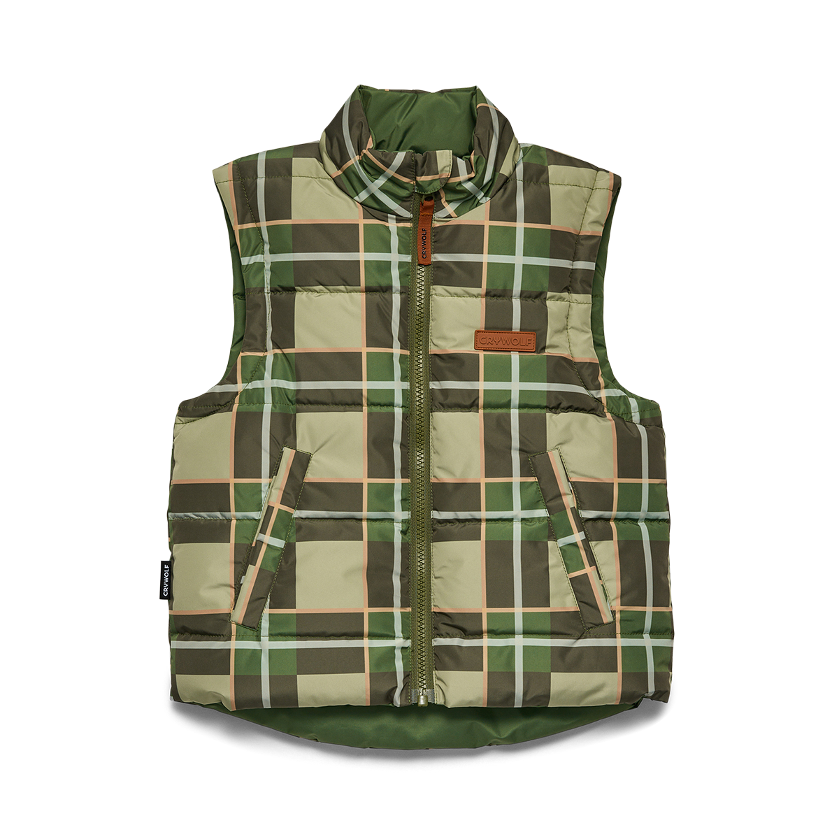 Crywolf Reversible Eco-Vest (Field Plaid)