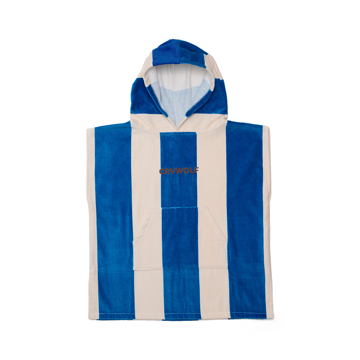 Crywolf Hooded Towel (Deep Sea Stripe)
