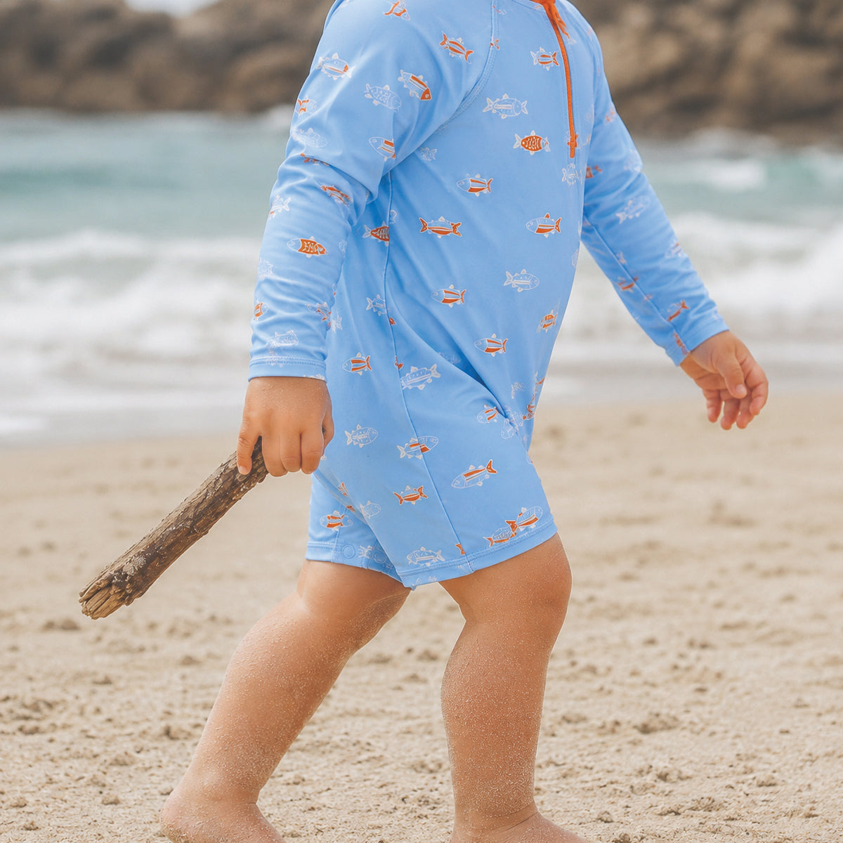 Crywolf Baby Rash Suit (Fish School)
