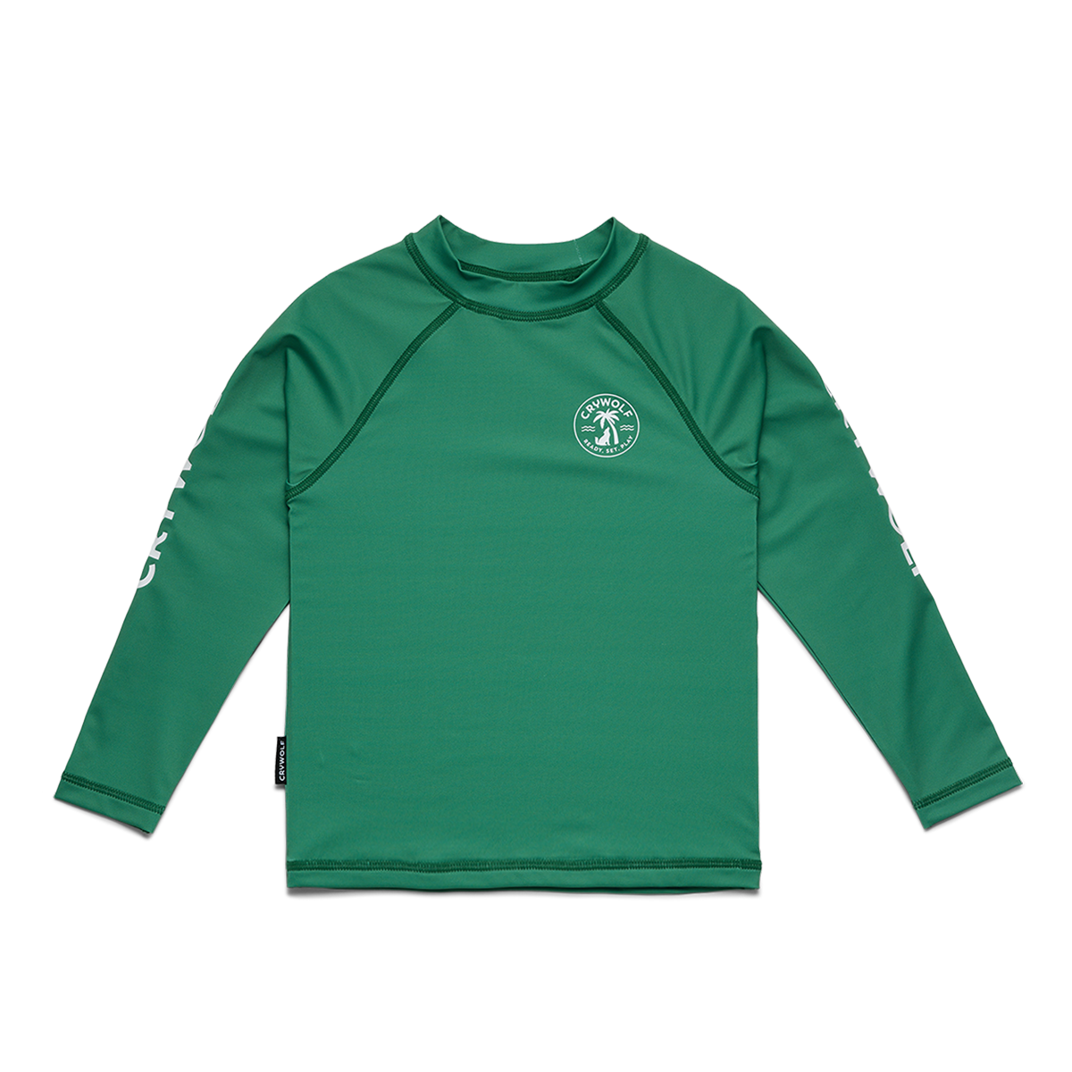 Crywolf Long Sleeve Rash Vest (Sea Green)