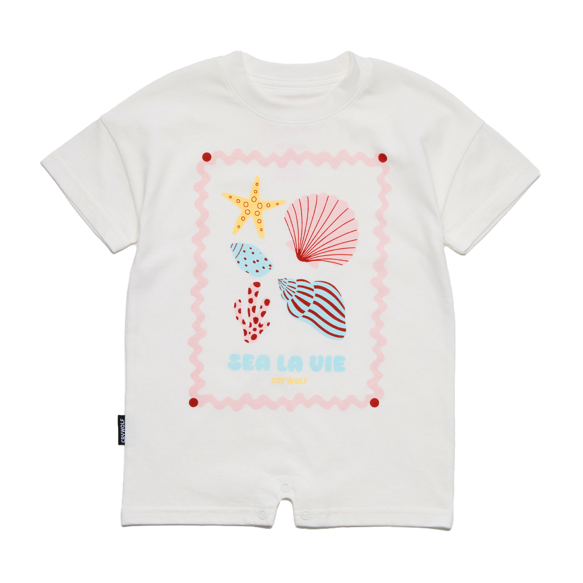 Crywolf Sun Smart Romper (Little Shell)