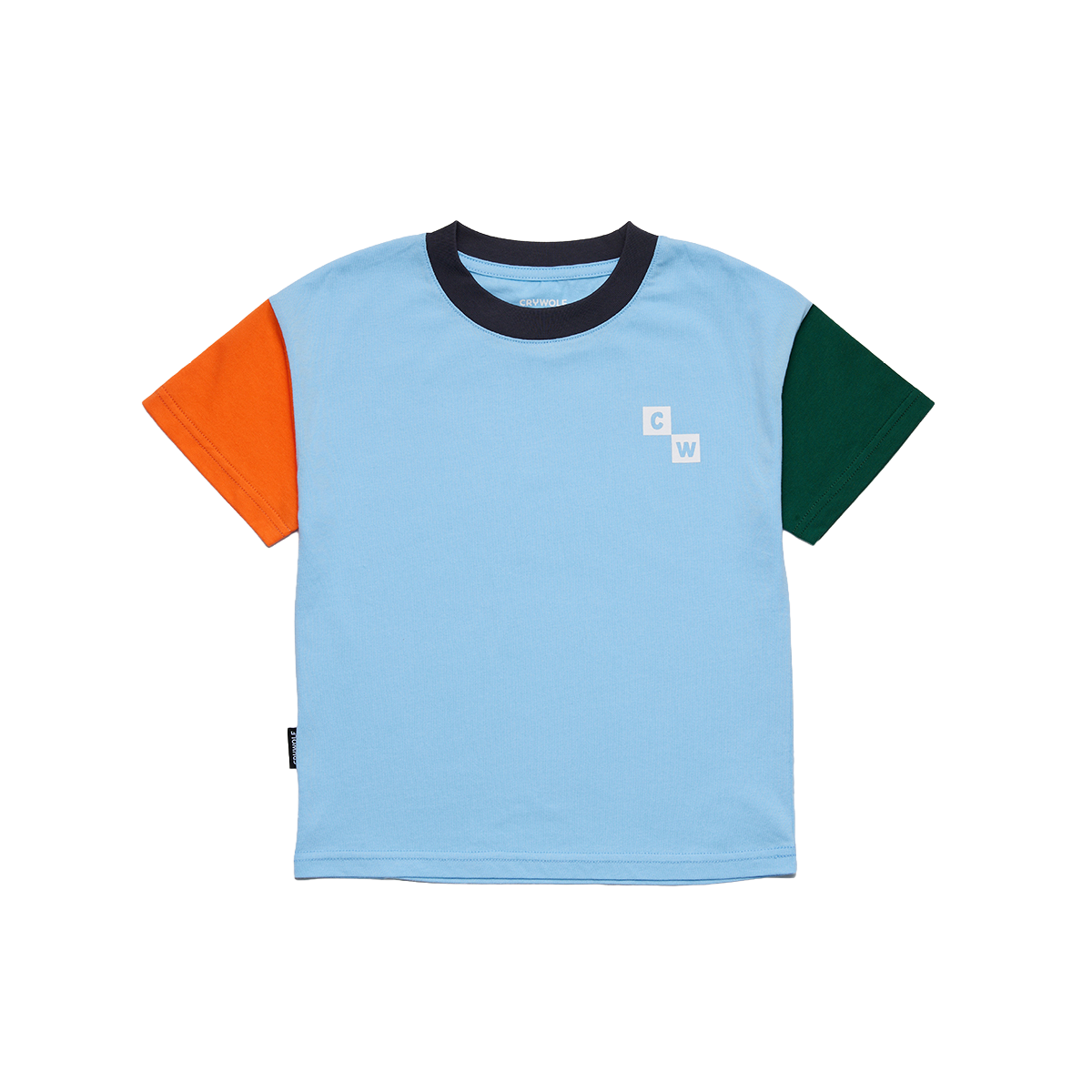 Crywolf Sun Smart T-Shirt (Seaside Colourblock)