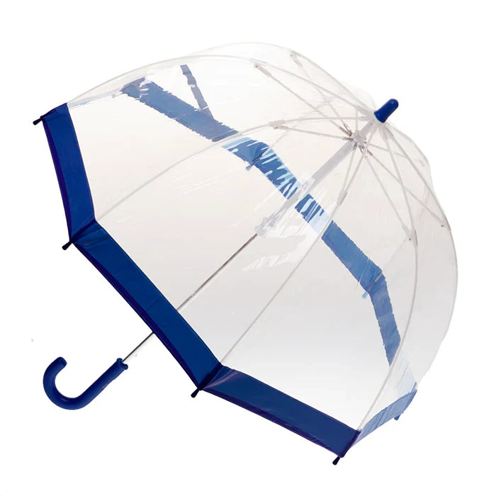Child Bugzz Umbrella (Clear Navy Edge)