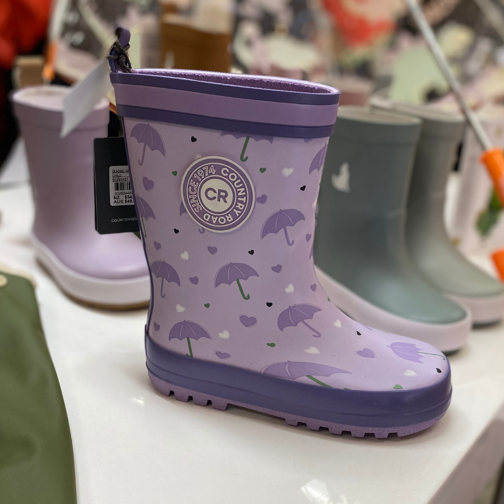 Country Road Classic Gumboots (Lilac Multi)