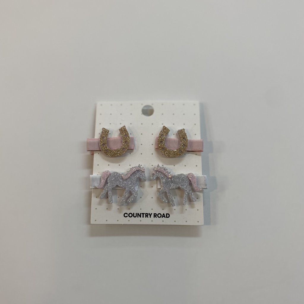 Country Road Pony Hair Clips
