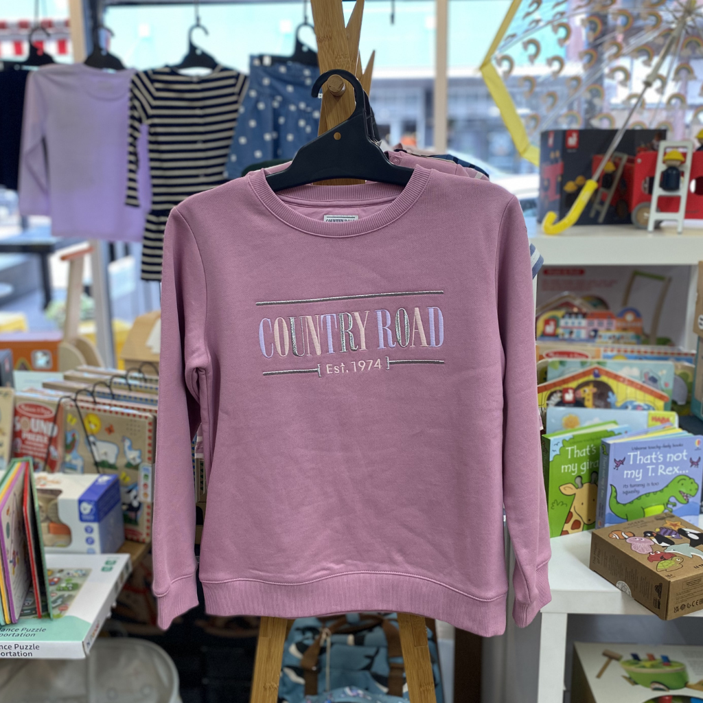 Country Road Relaxed Heritage Sweat (Berry Multi)
