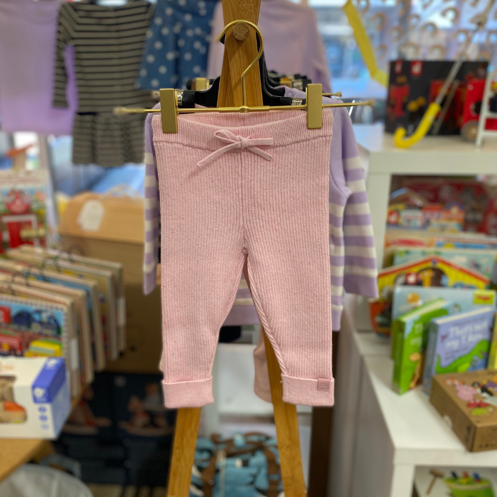 Country Road Rib Knit Legging (Mineral Pink)