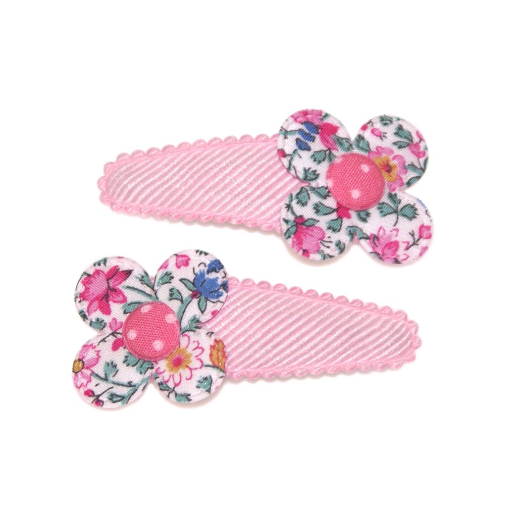 Goody Gumdrops Liberty Camille Daisy Grosgrain Snap Clips