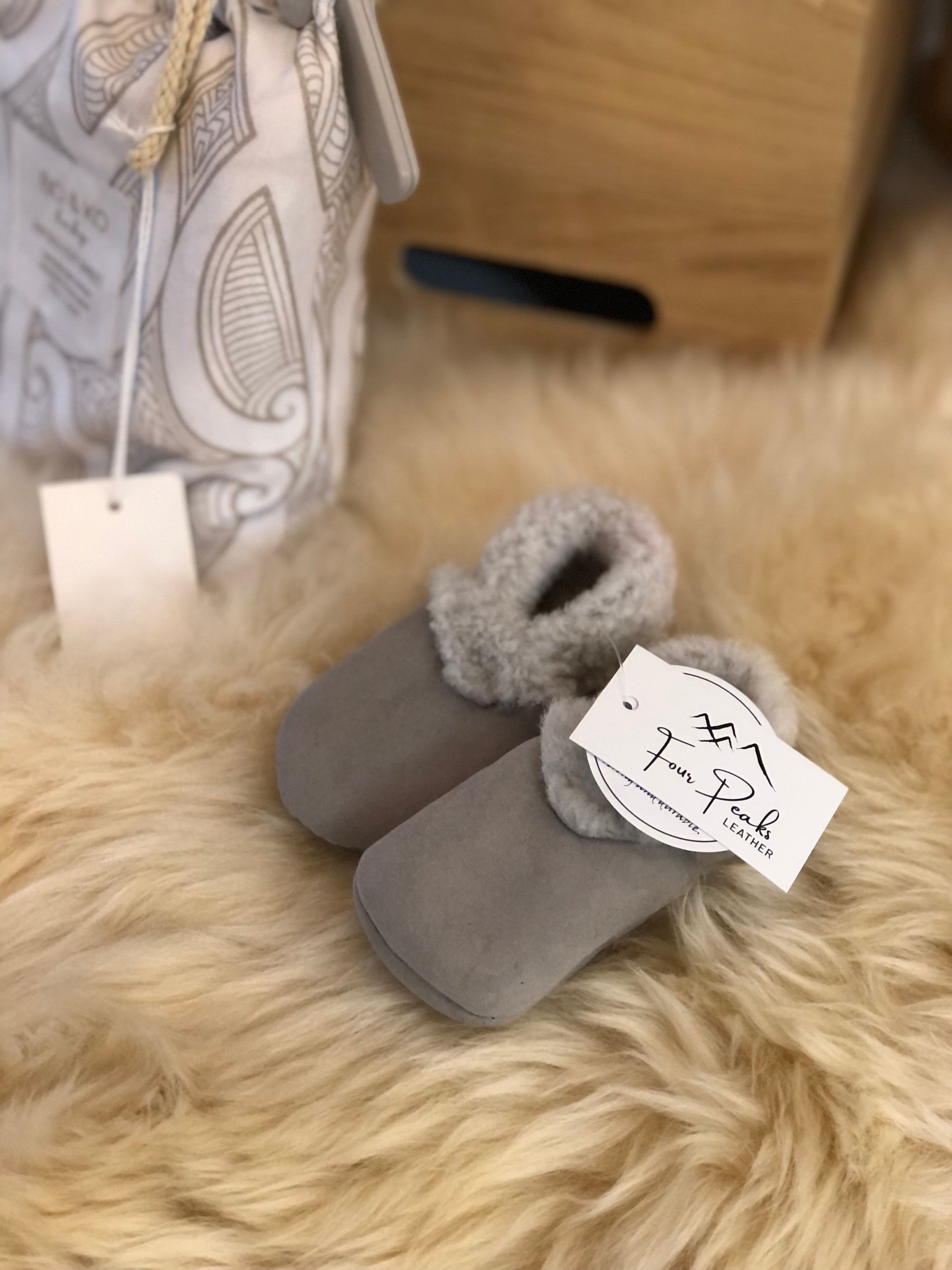 Four Peaks Leather Lambskin Booties (Mink)