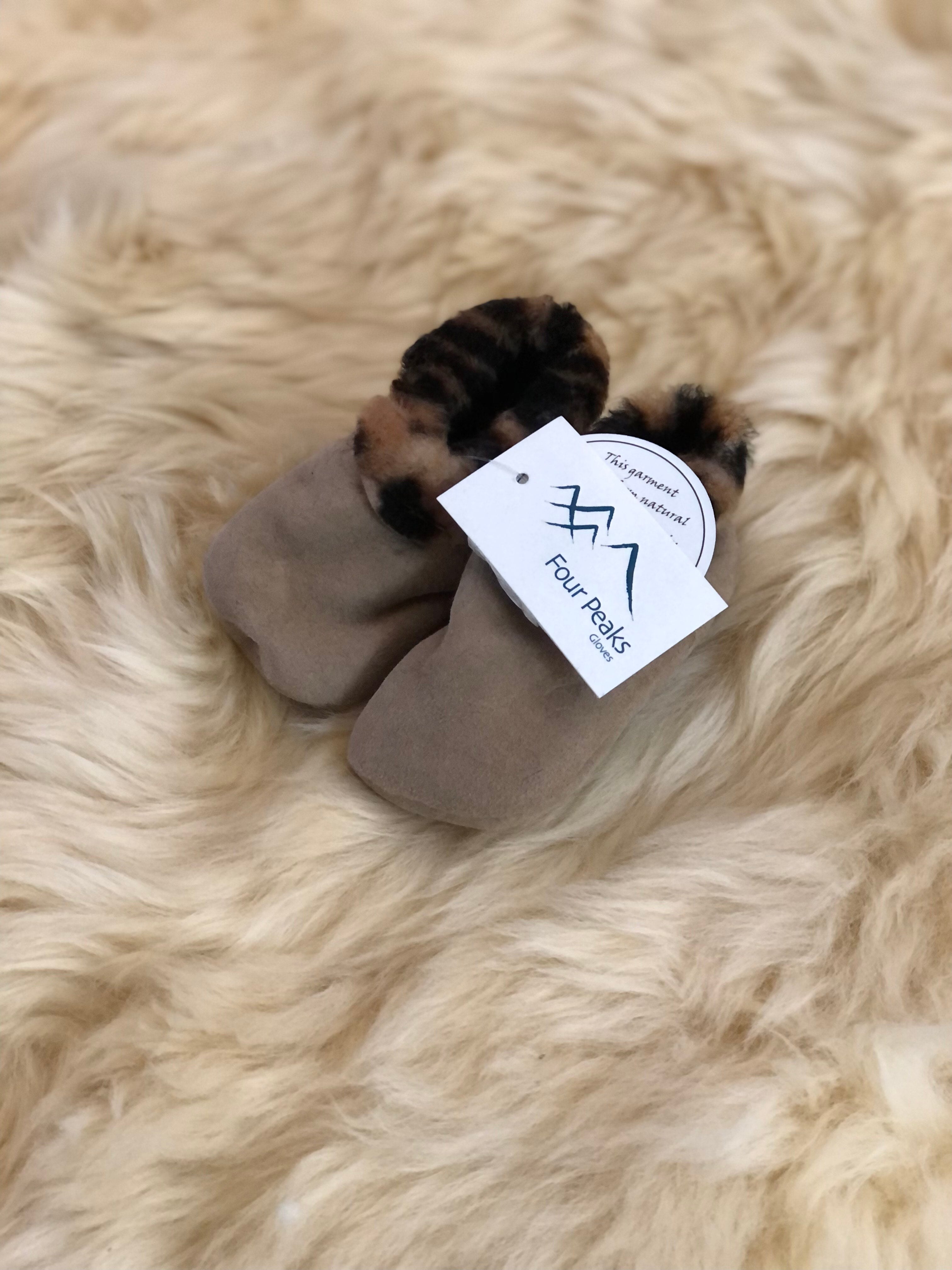 Four Peaks Leather Lambskin Booties (Cheetah Suede)