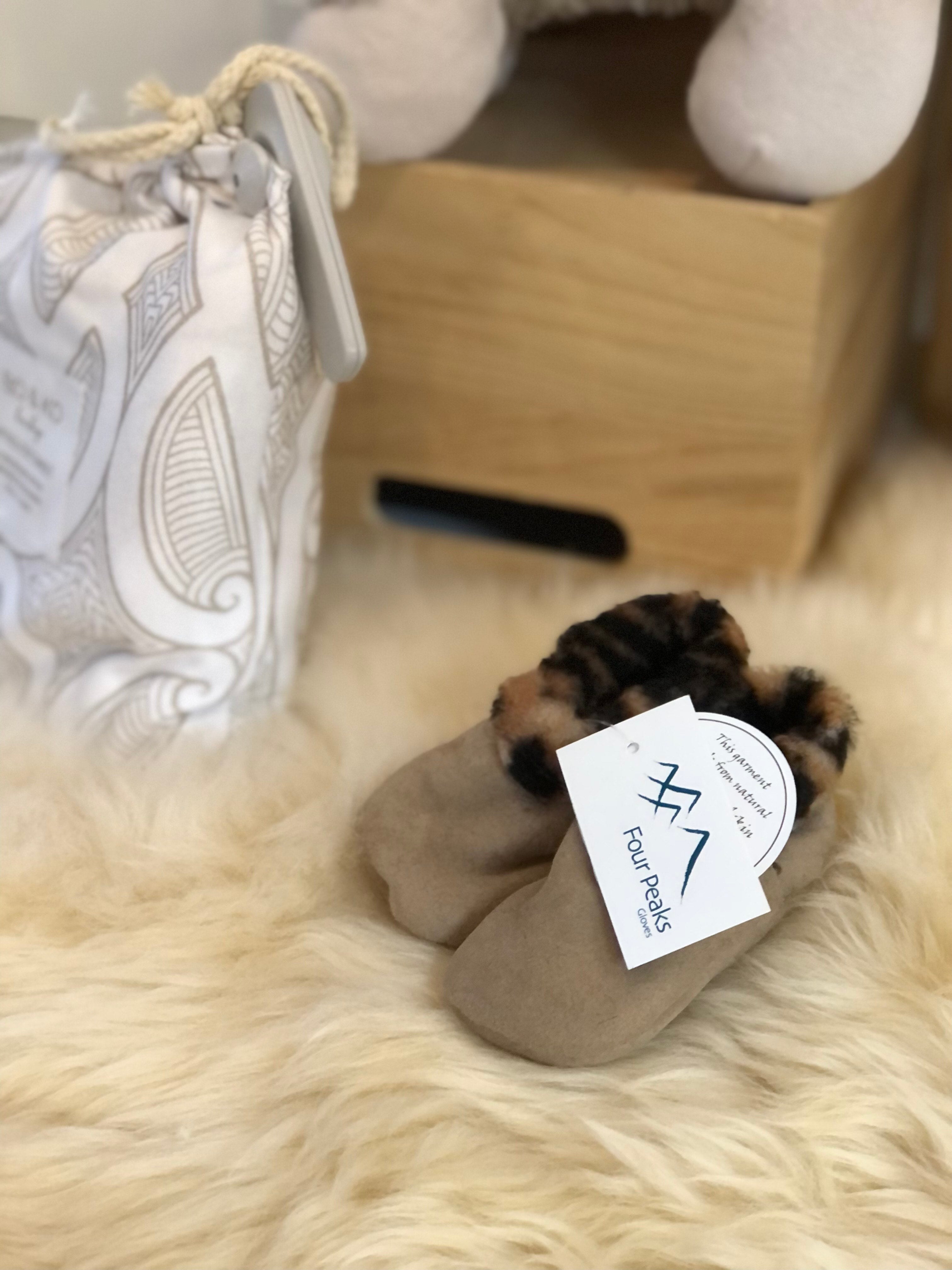 Four Peaks Leather Lambskin Booties (Cheetah Suede)