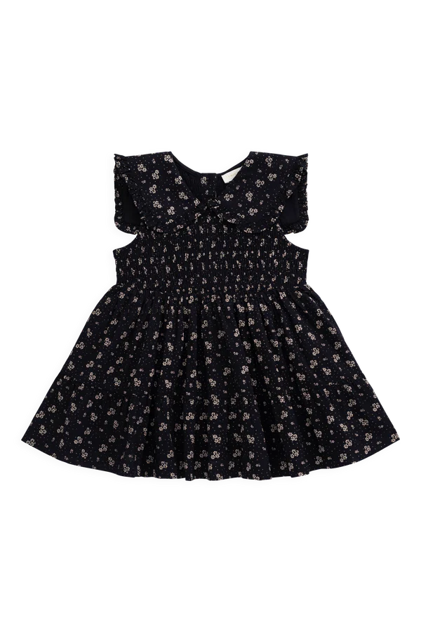 Jamie Kay Organic Cotton Christabel Dress (Maisie Navy)