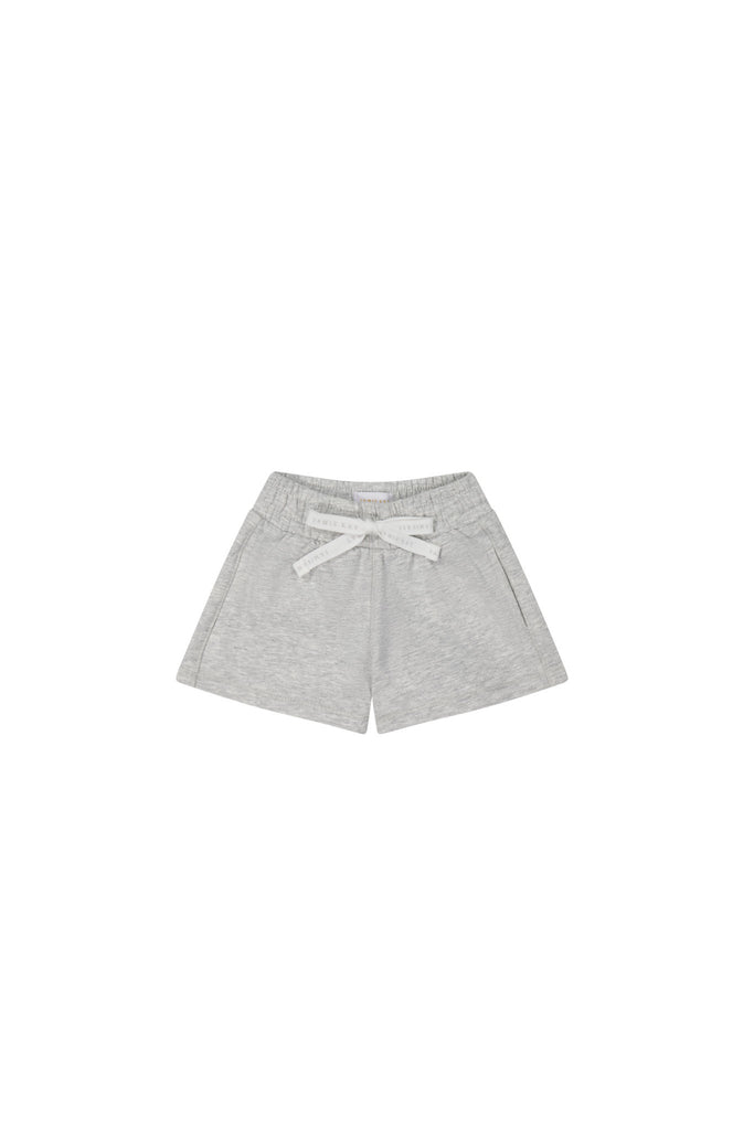 Jamie Kay Organic Cotton Jalen Shorts (Light Grey Marle)
