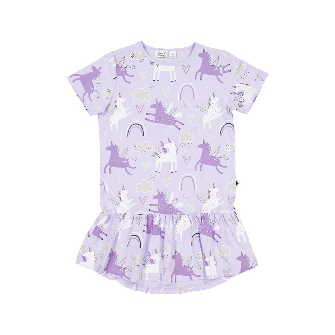 Radicool Kids Magical Unicorns Frill Dress