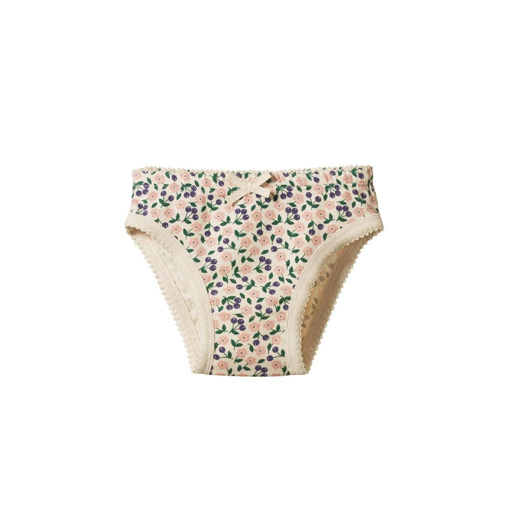 Nature Baby Organic Cotton Knickers (Briarwood Print)