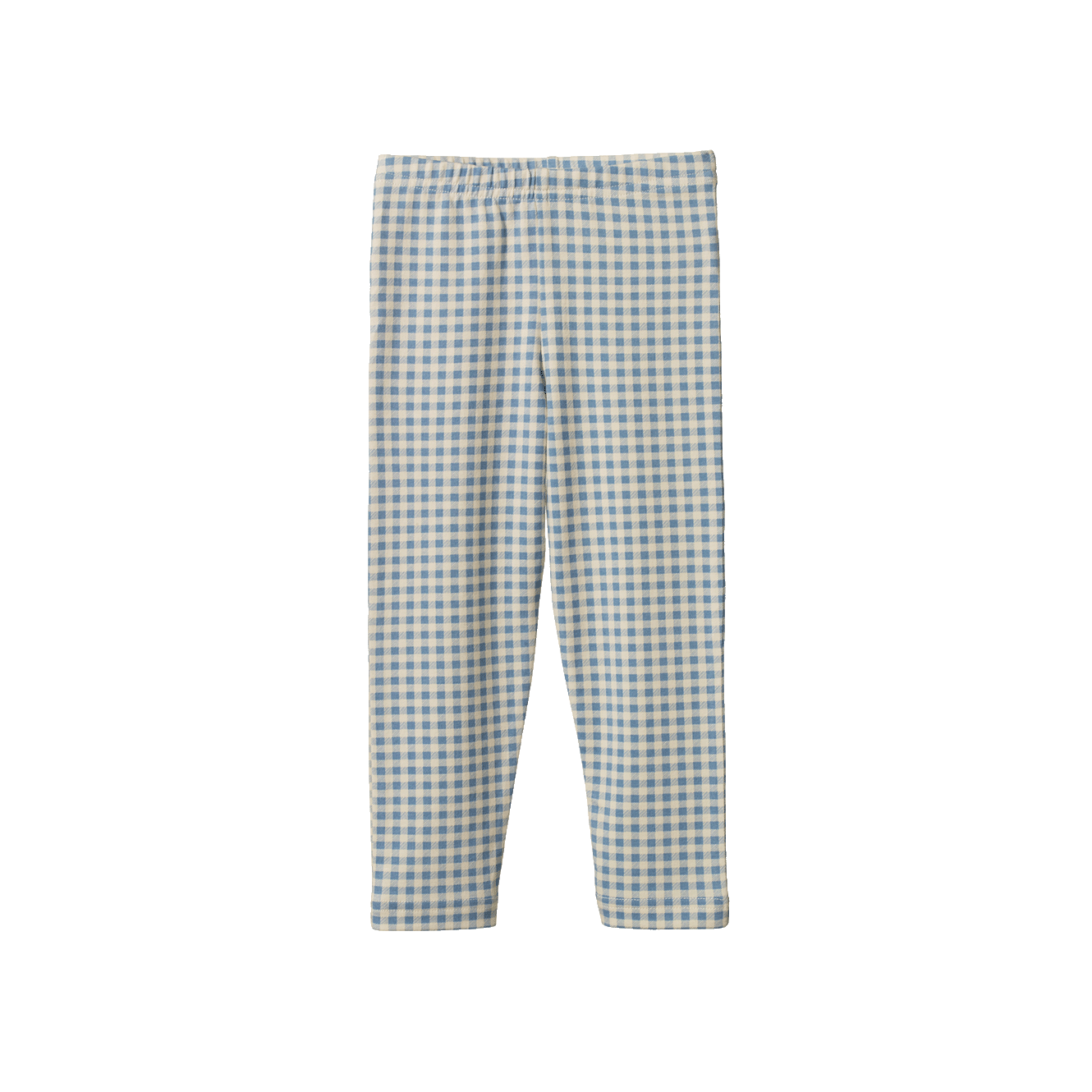 Nature Baby Organic Cotton Leggings (Blue Gingham)