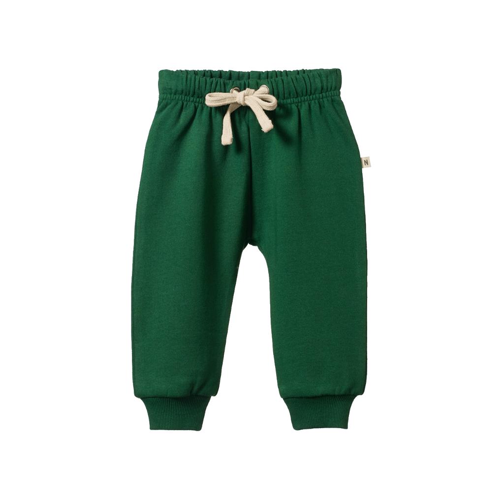 Nature Baby Organic Cotton Sunday Track Pants (Eden)