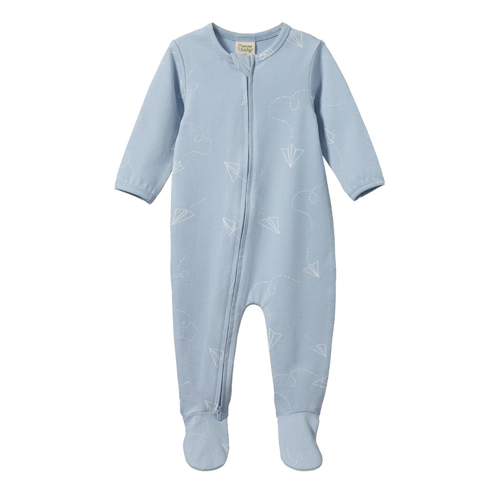 Nature Baby Dreamlands Suit (Paper Planes Print)