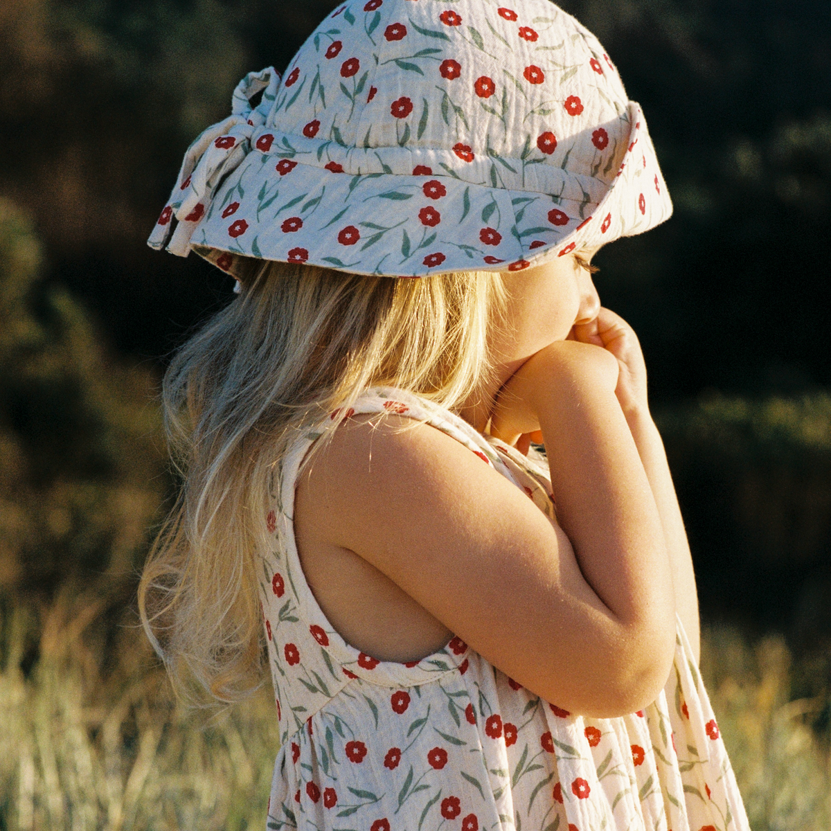 Nature Baby Muslin Sunhat (Joiette Print)