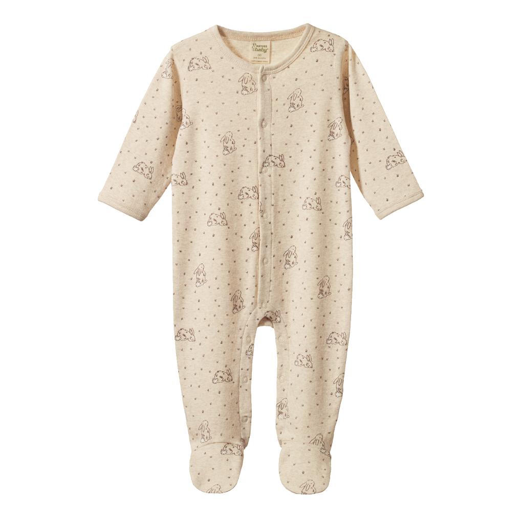 Nature Baby Organic Cotton Stretch & Grow (Bramble Burrow Print)