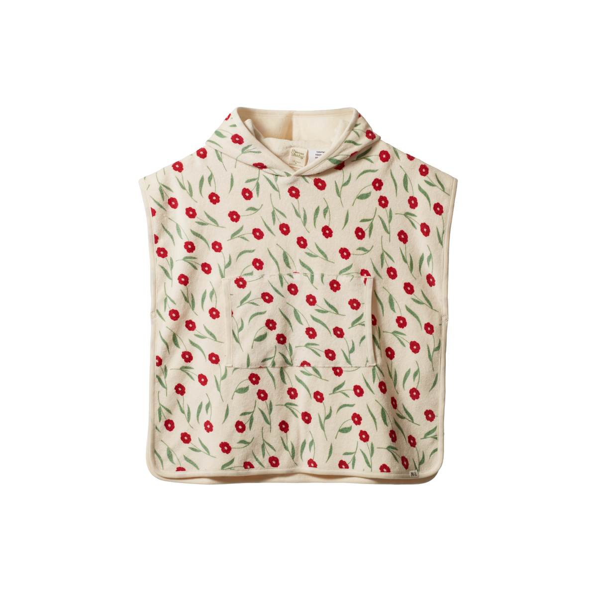 Nature Baby Poncho Towel (Joiette Print)