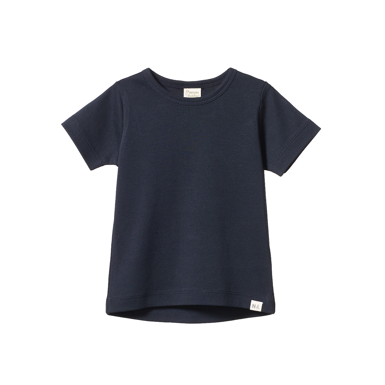 Nature Baby Organic Cotton S/S River Tee (Navy)