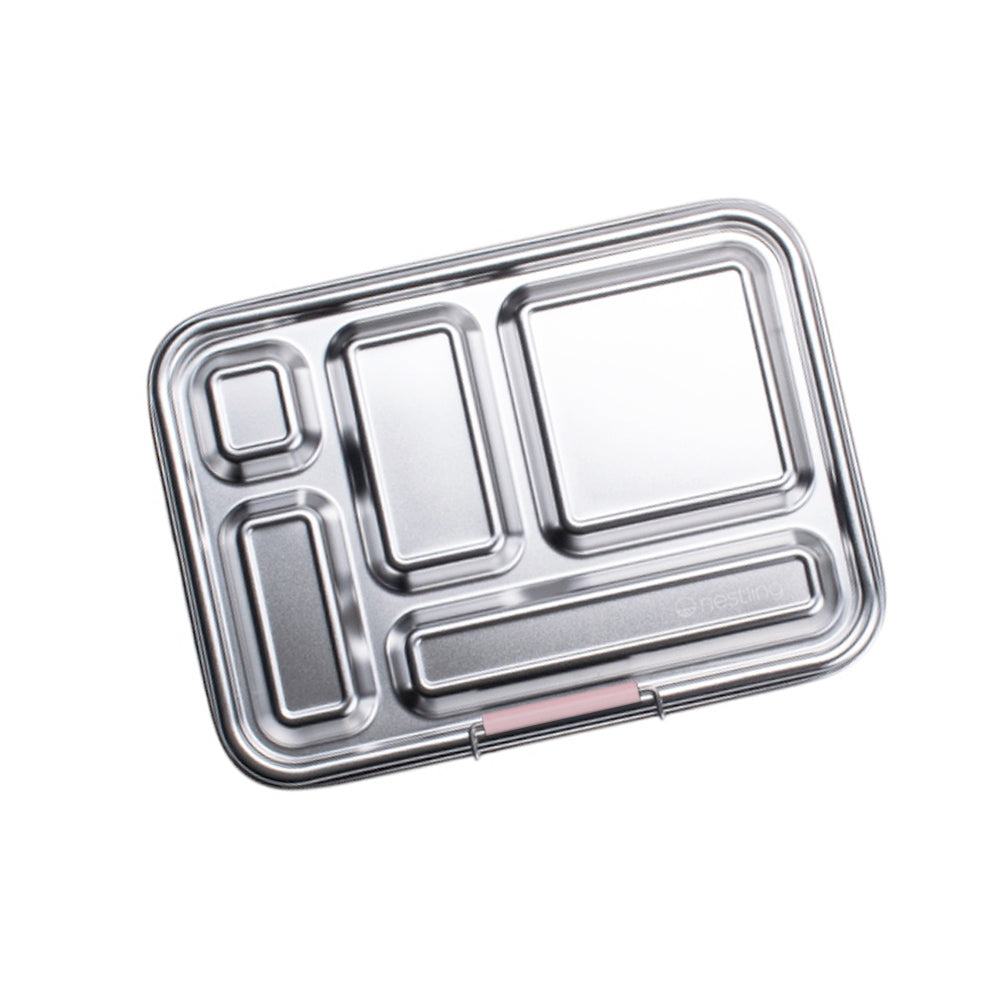 Nestling Stainless Steel Bento Box (Dusty Pink)