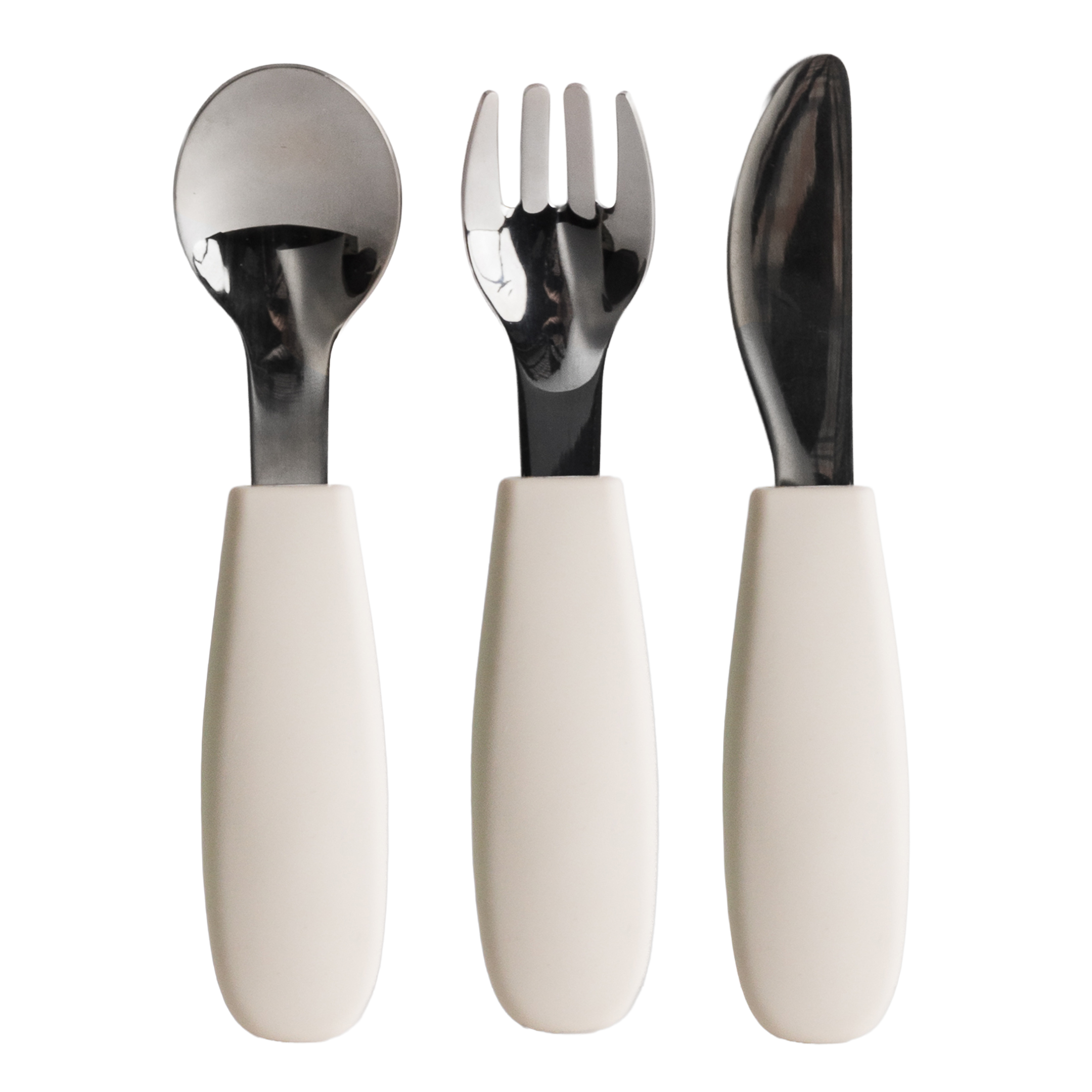 Nestling Toddler Cutlery 3pk (Oat)