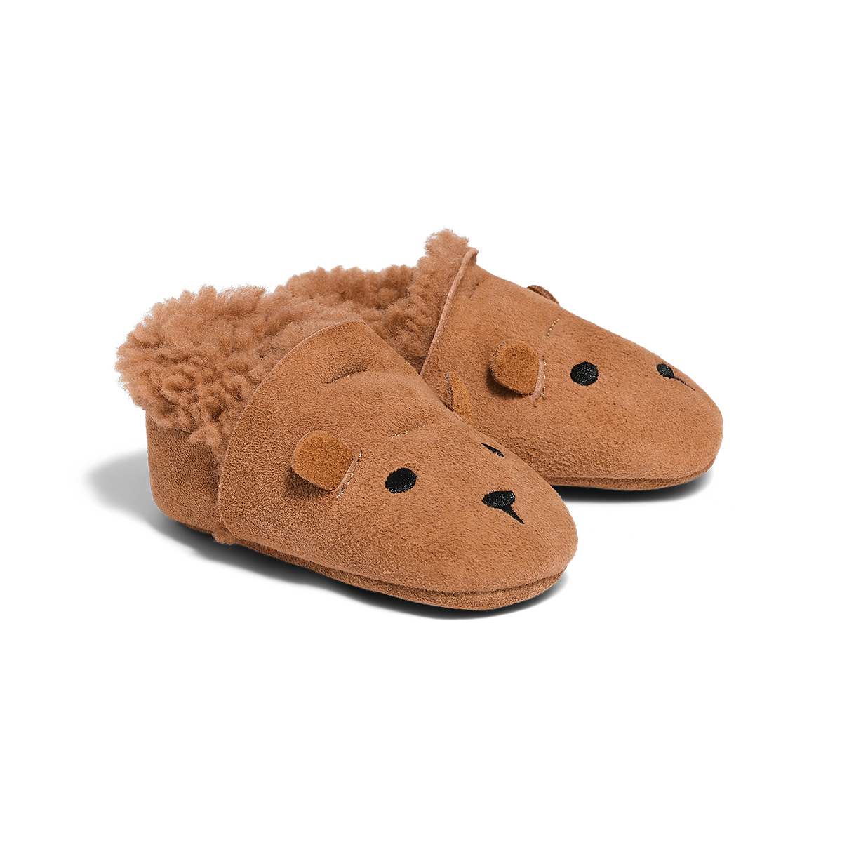 Pretty Brave Cosy Moc Baby Shoes (Tan)