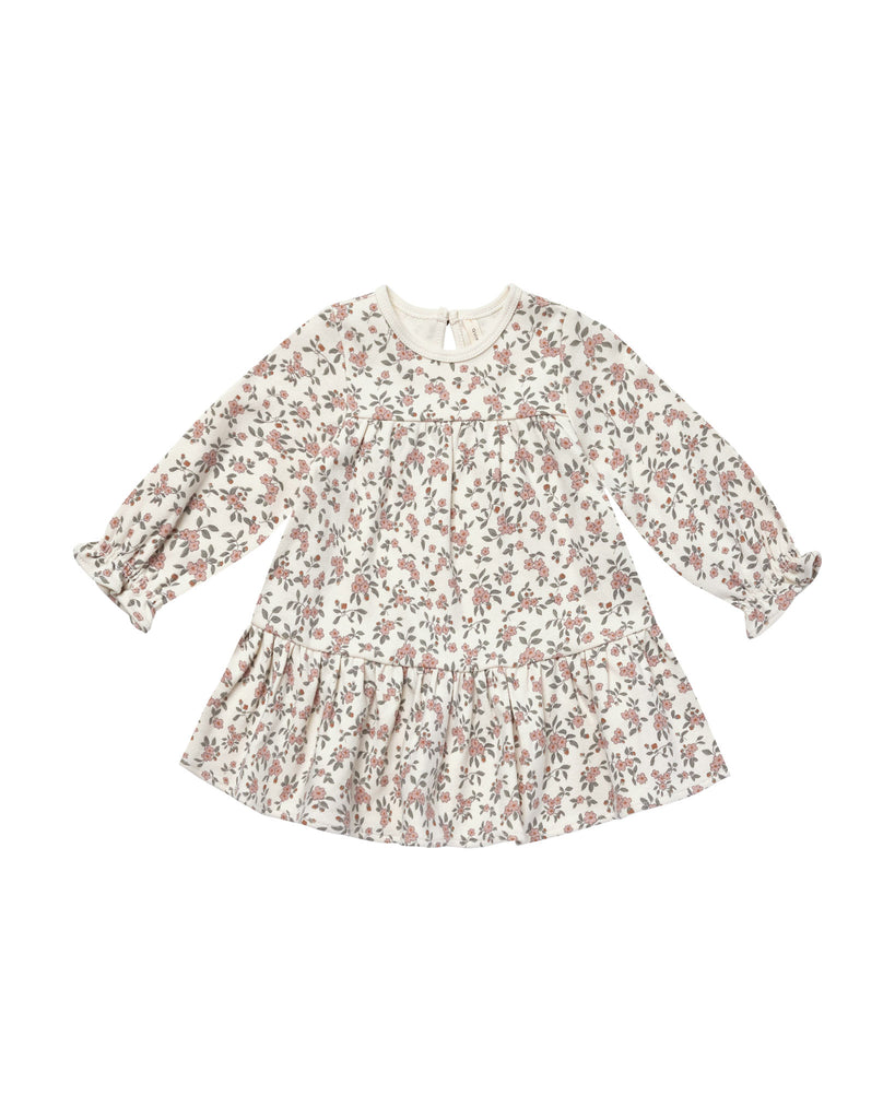 Quincy Mae Tiered Jersey Dress (Meadow)