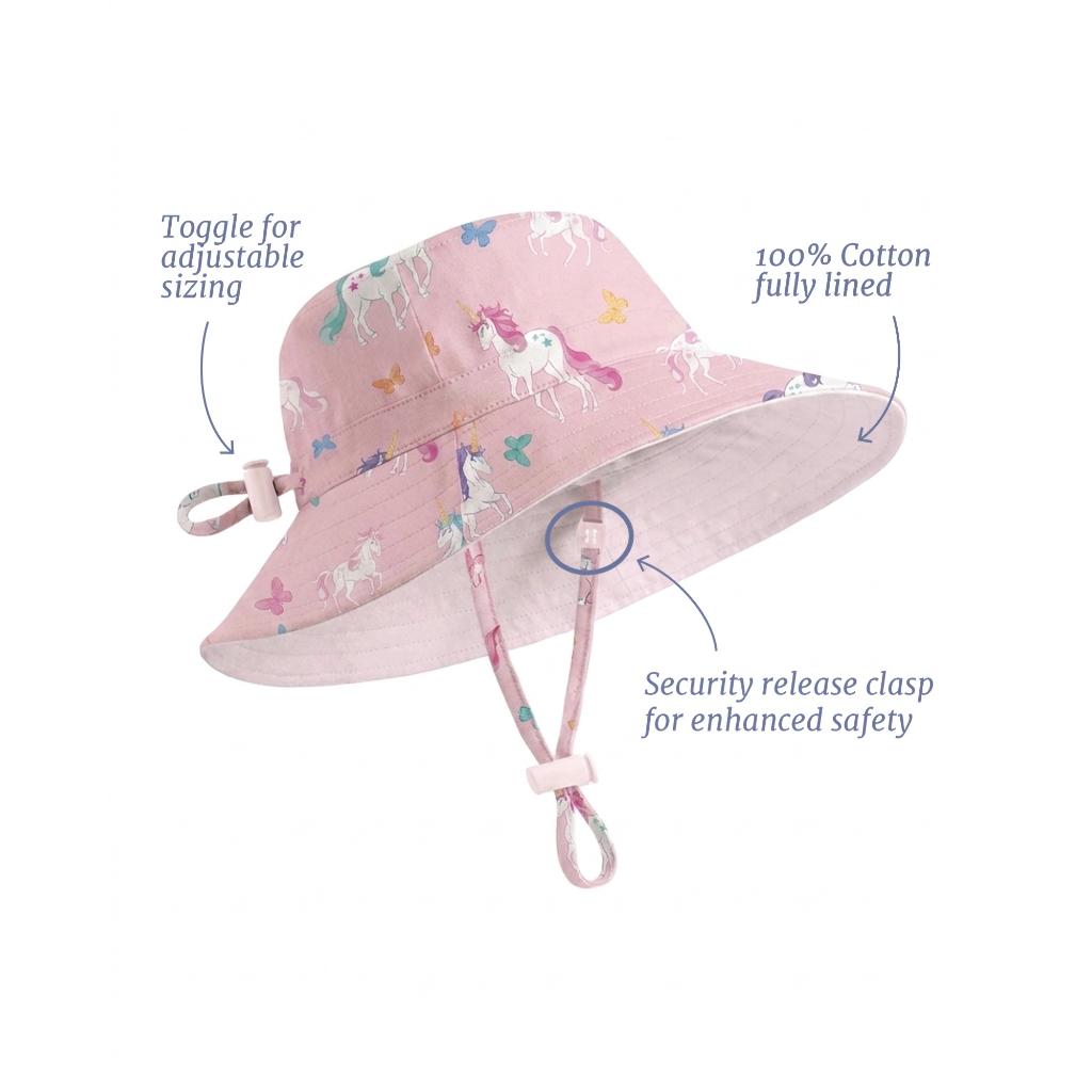 Toshi Sunhat Arcadia (Unicorn Blossom)