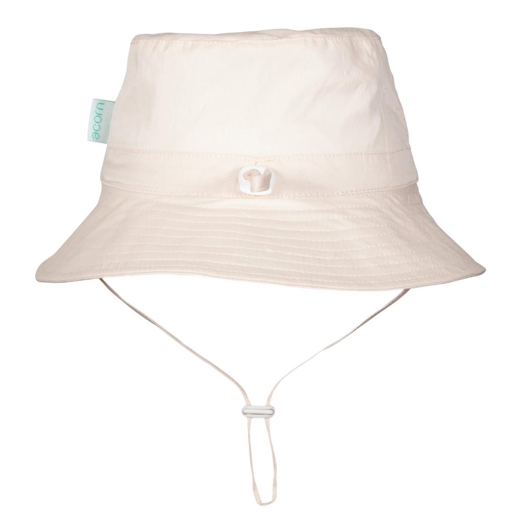 Acorn Wide Brim Bucket Sun Hat (Oatmeal)
