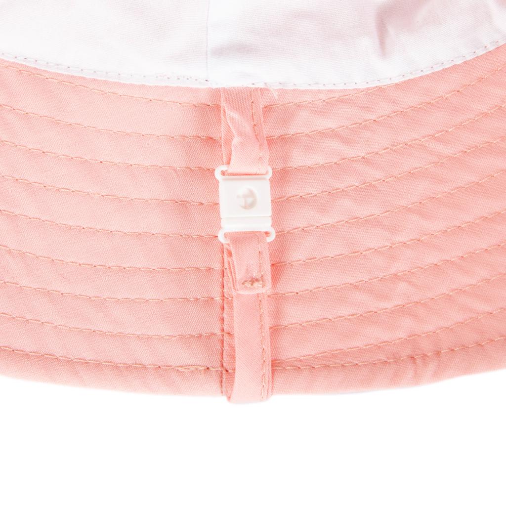 Acorn Wide Brim Bucket Sun Hat (Blush)