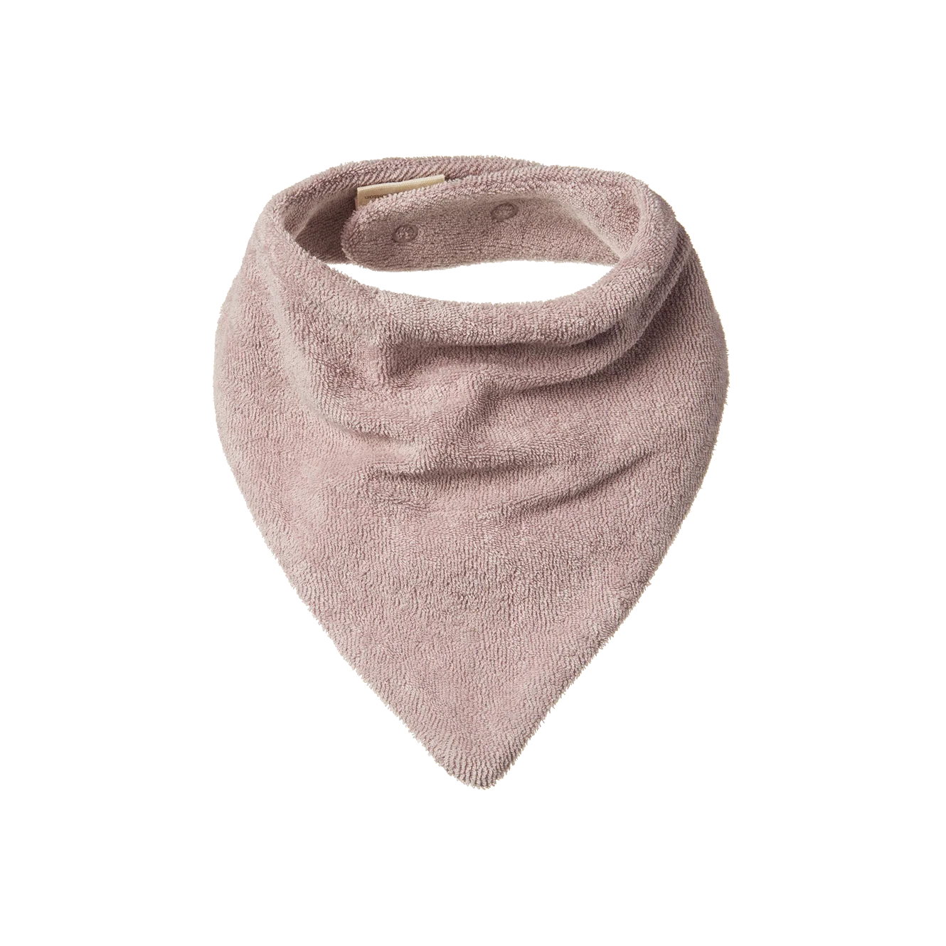 Nature Baby Terry Triangle Bib (Lilac)