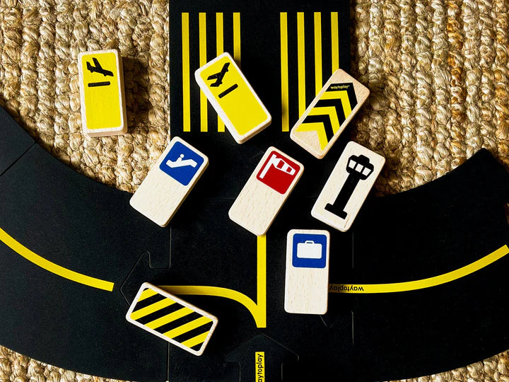 Waytoplay Airport Signs Set