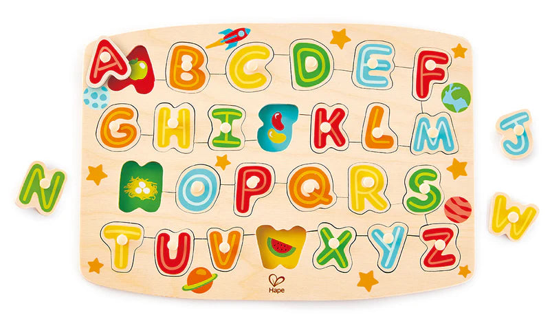 Hape Alphabet Peg Puzzle