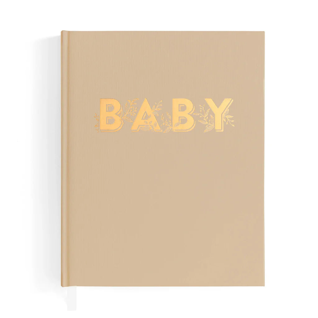 Fox & Fallow Baby Book (Biscuit)